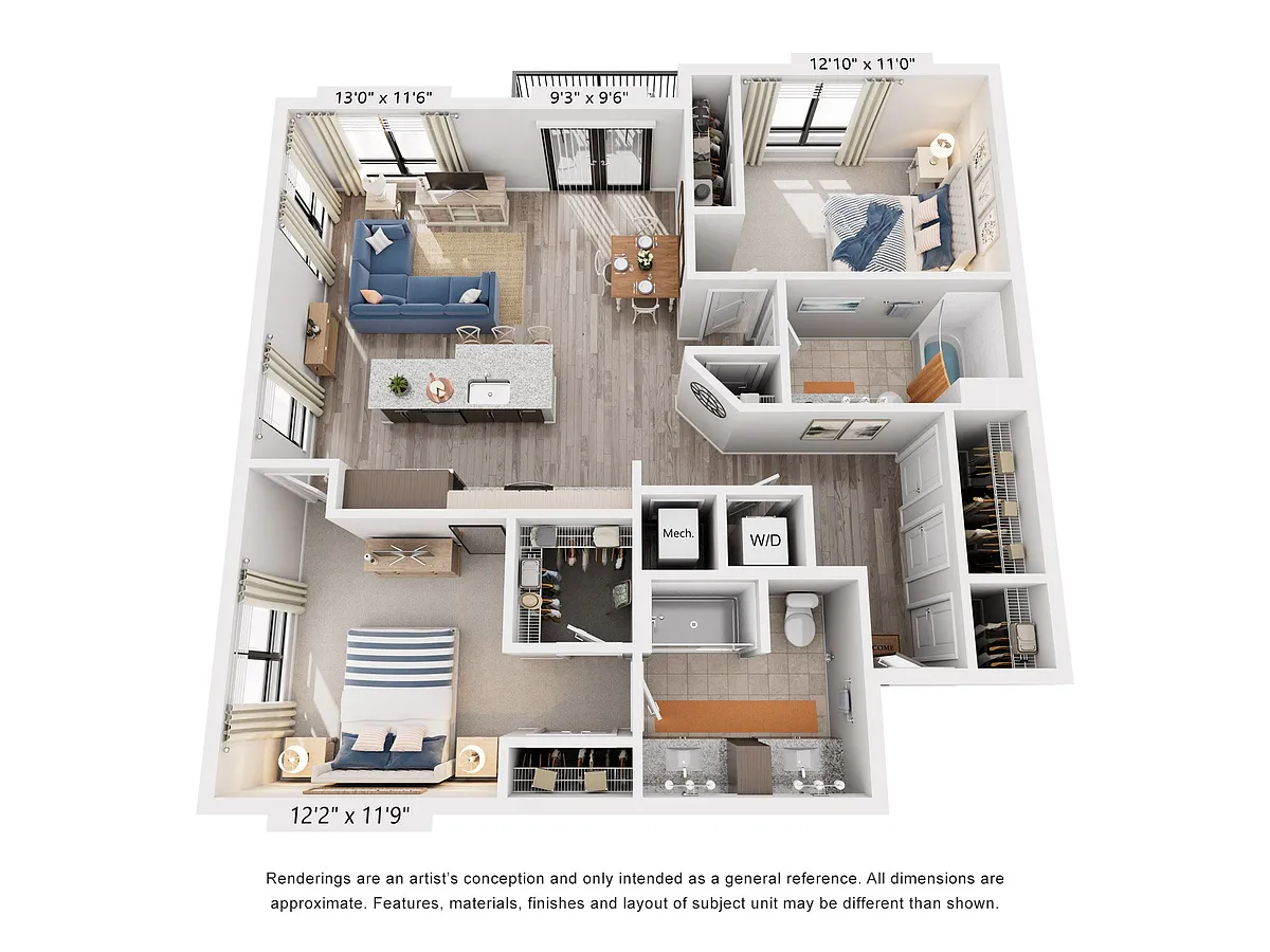 Floor plan Brookside