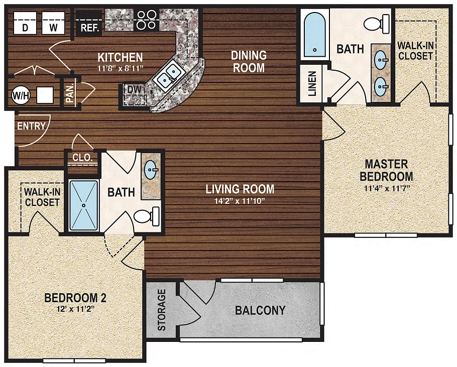 Floor plan B1