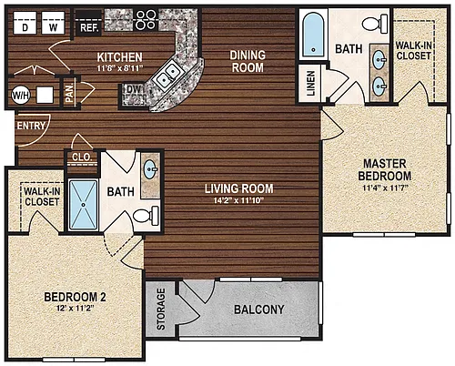 Floor plan B1