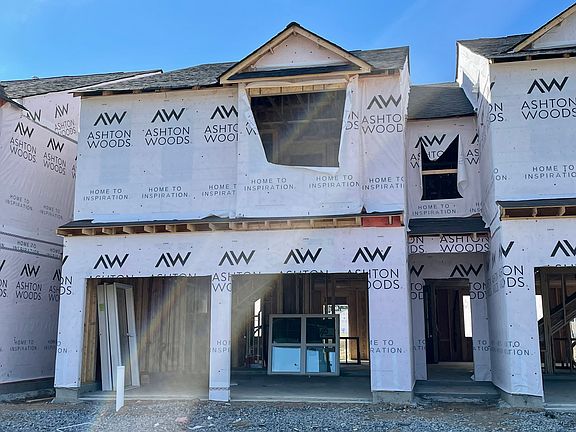 Front Elevation Construction Progress Your new home at 3590 Bexton Drive.