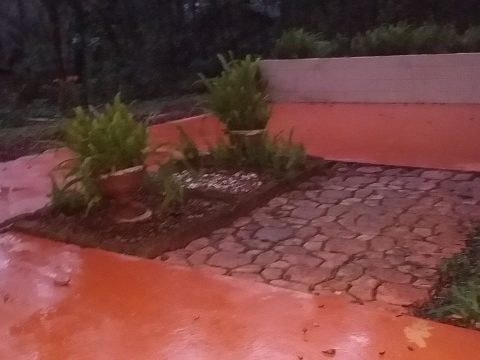 Back patio
