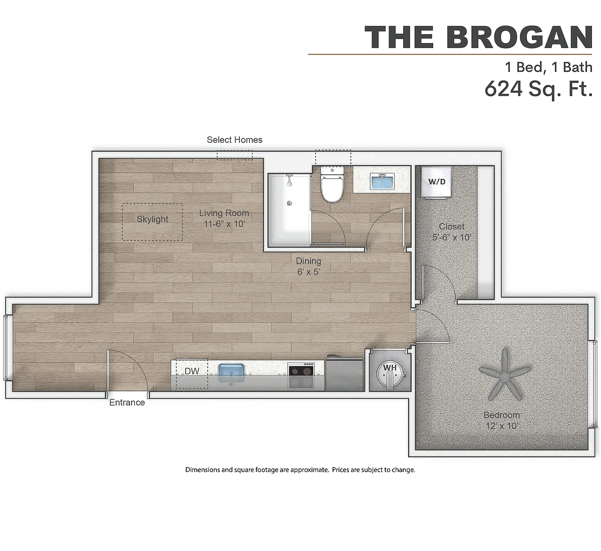 Floor plan Brogan