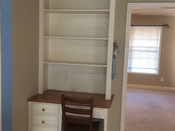 Built in desk off kitchen 