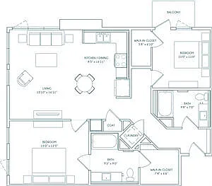Floor plan B2