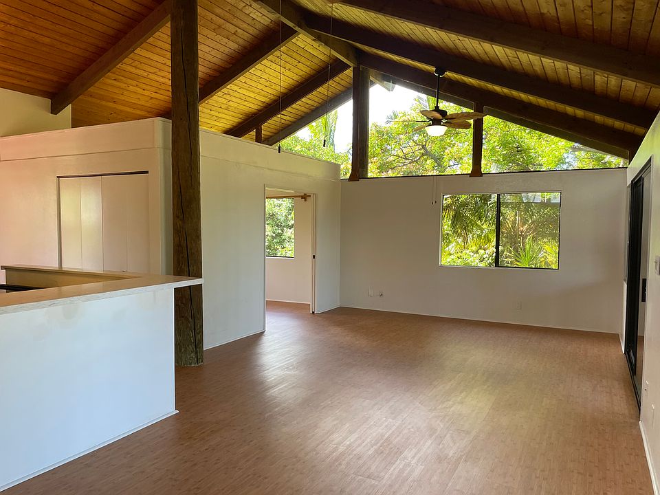 living room + kitchen