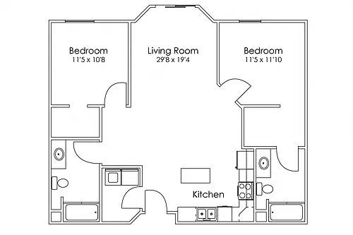 Floor plan B4