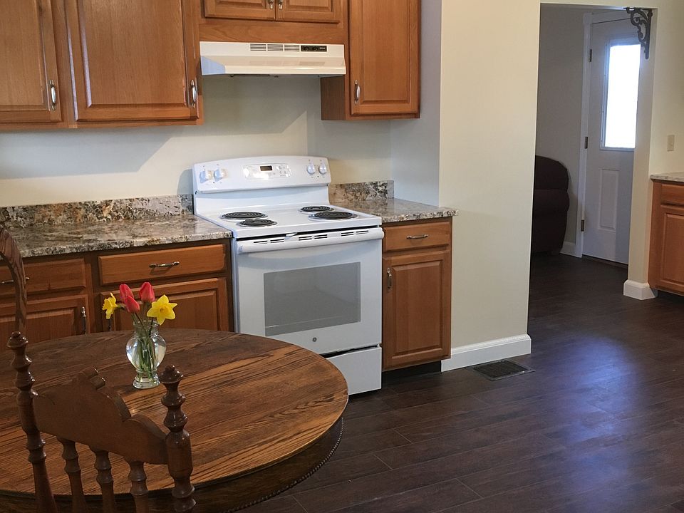 The 3-bedroom unit's kitchen