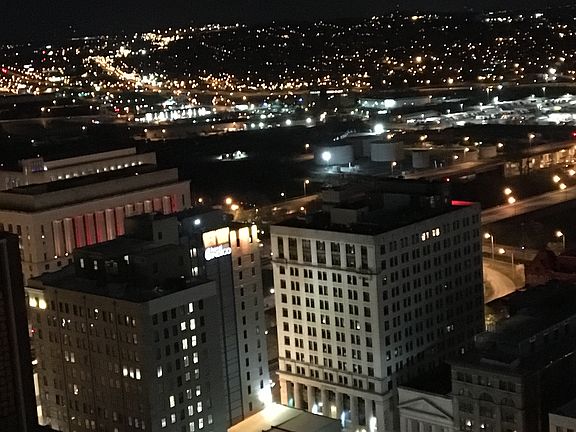 City view from living room.
