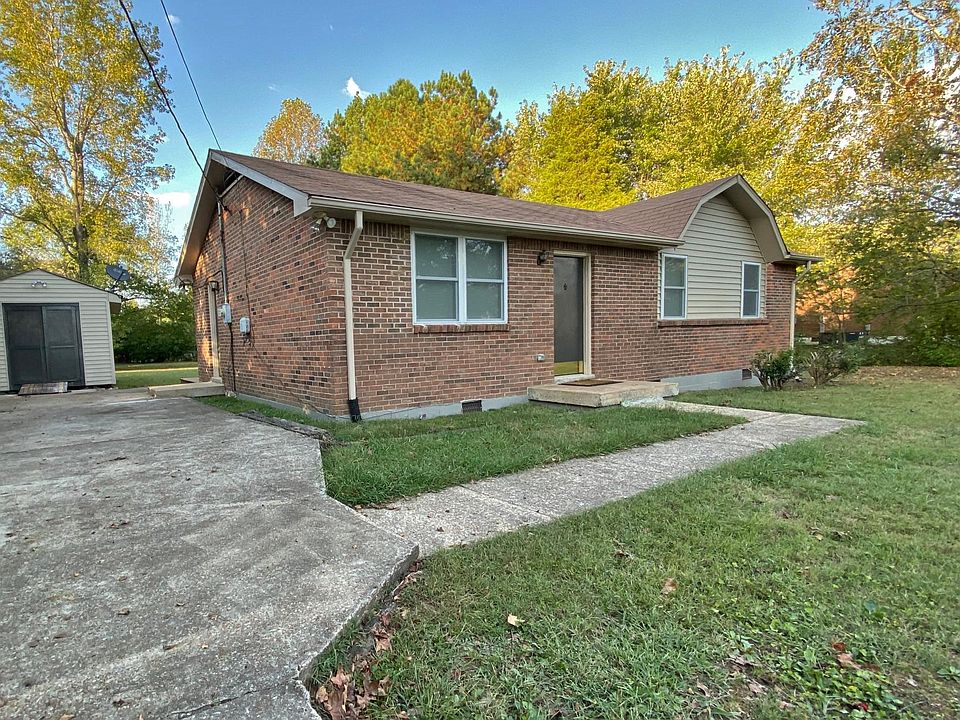 Front view of the home