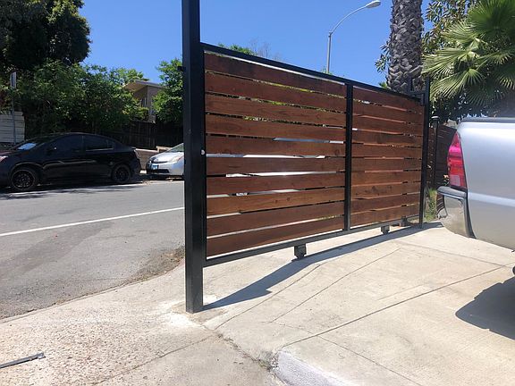 Front gate