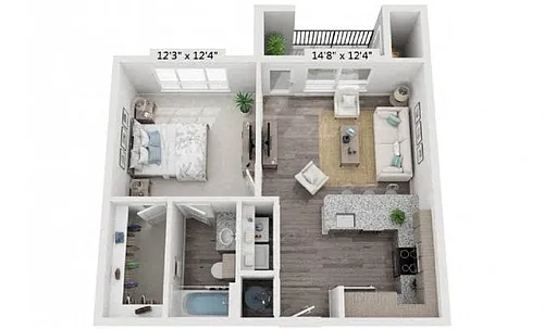 Floor plan A1