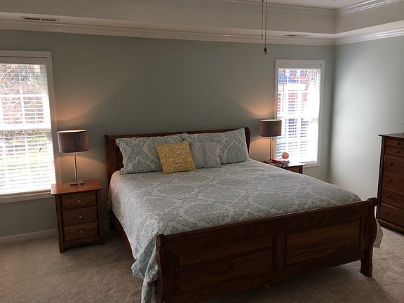 Spacious master suite 