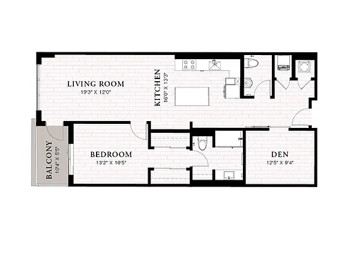 Floor plan A1BD