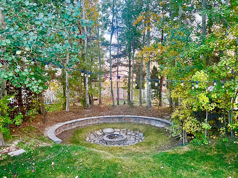 Large fire pit