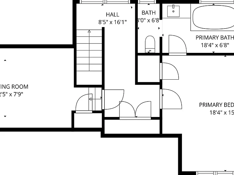 Upper Level Floor Plan