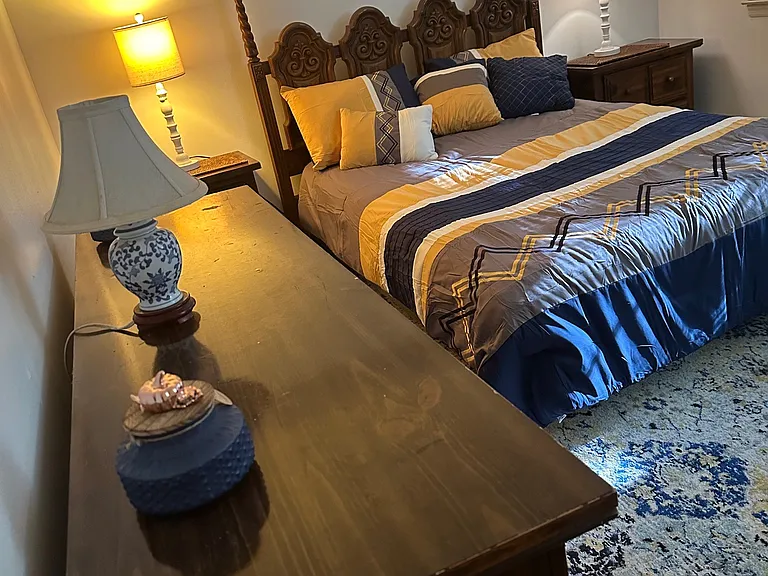 Bed in room