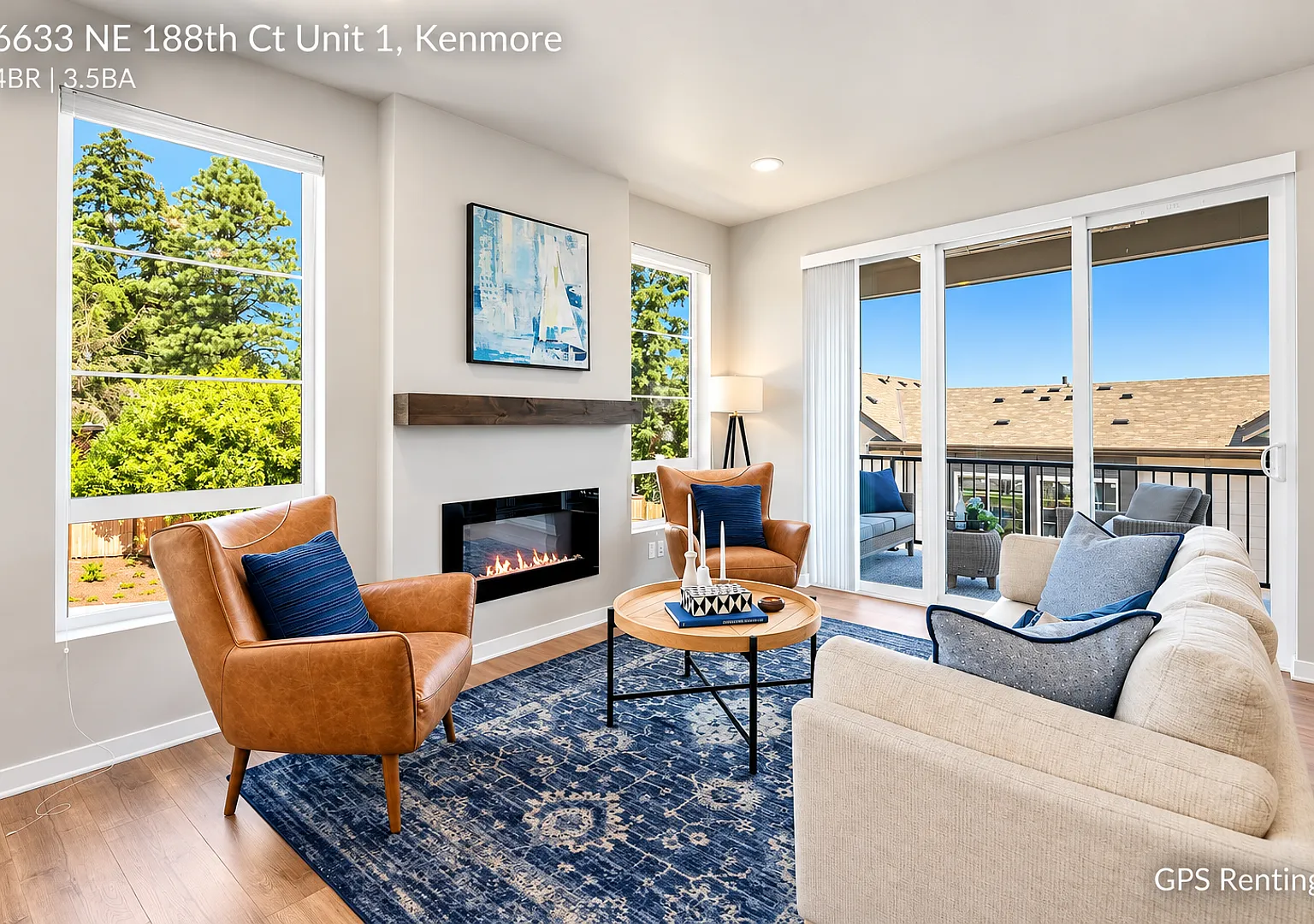 Spacious 4-Bedroom, 3.5-Bathroom Townhome in Kenmore — Photo 2