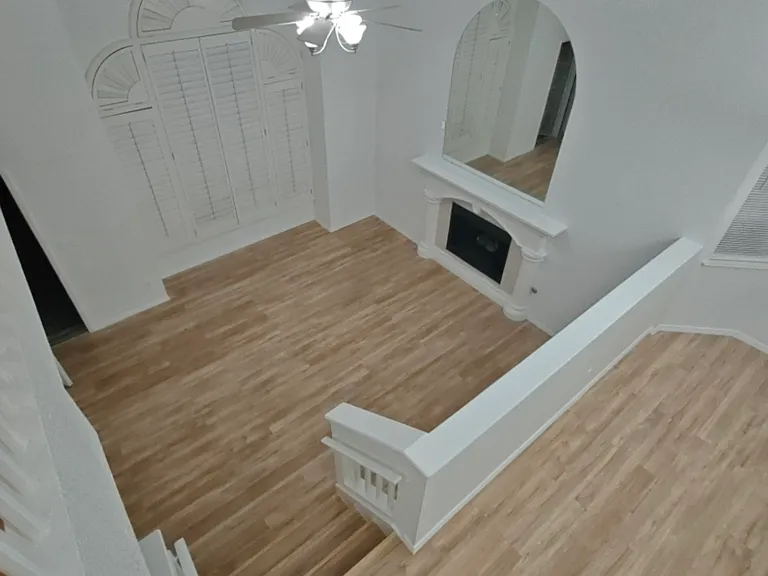 Living room and breakfast nook