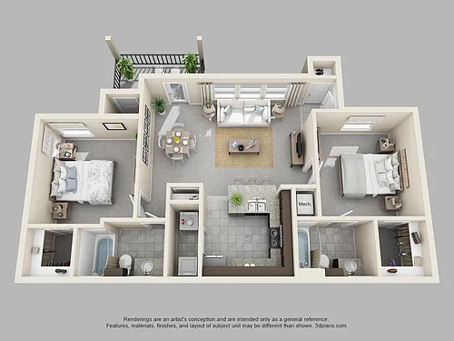 Floor plan The Aspen