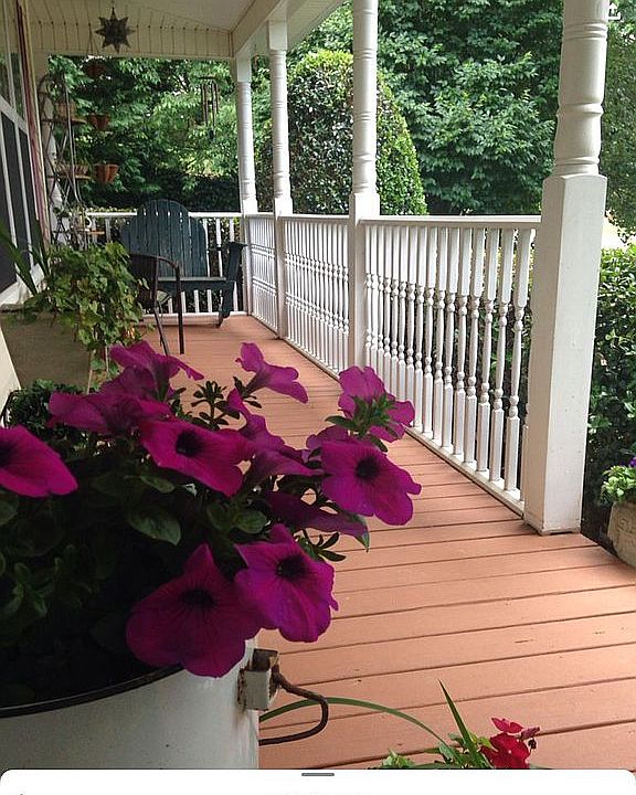 Wrap around front porch