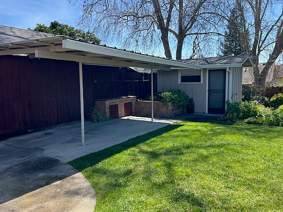Covered BBQ area in front of Artist Studio