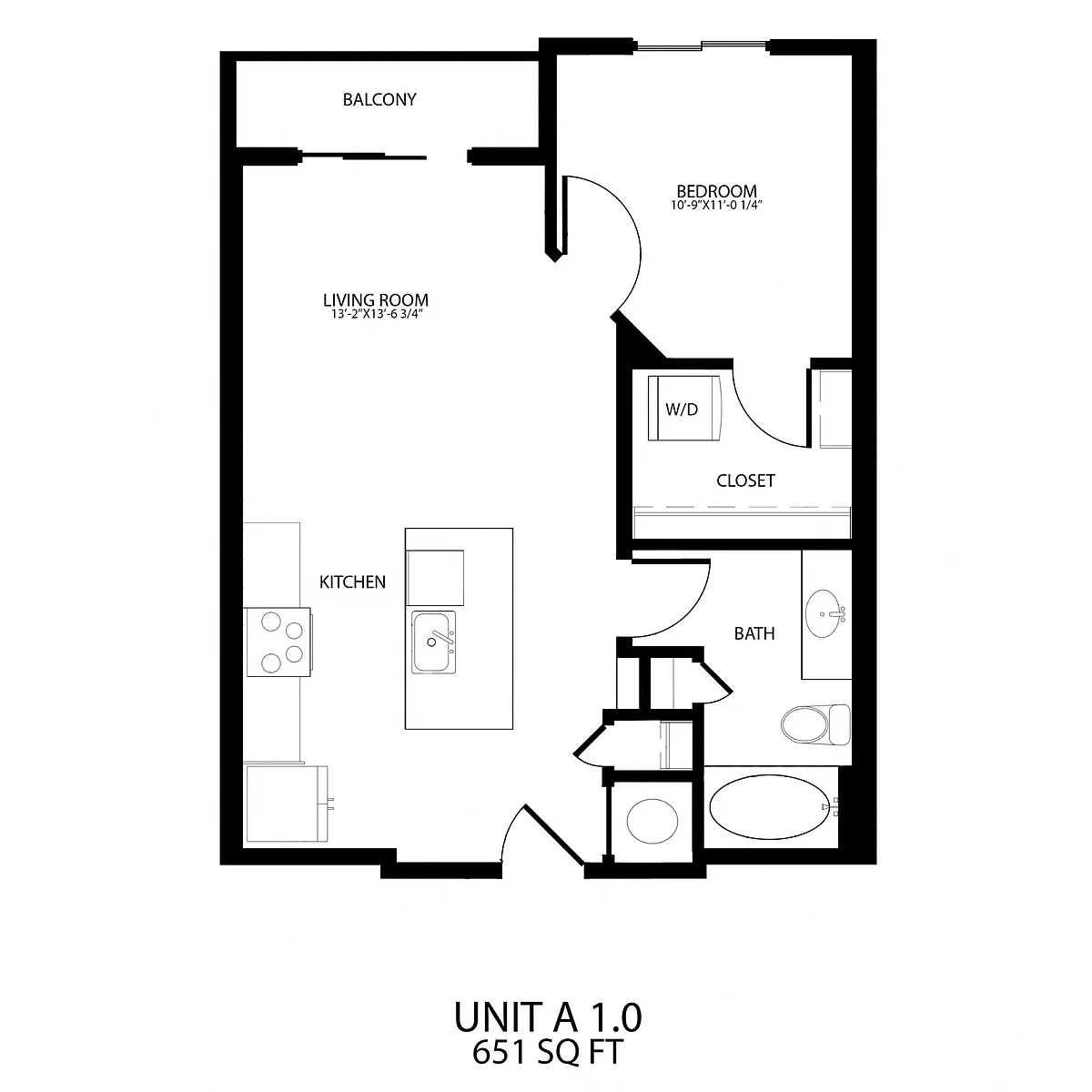 Floor plan A10