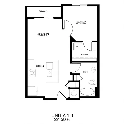 Floor plan A10