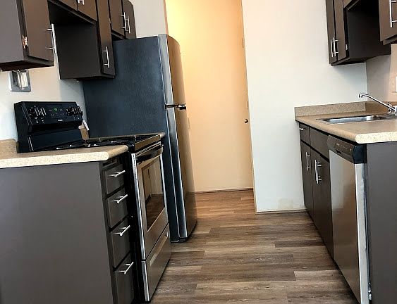 Full kitchen view