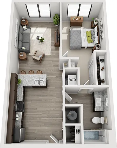 Floor plan Parker