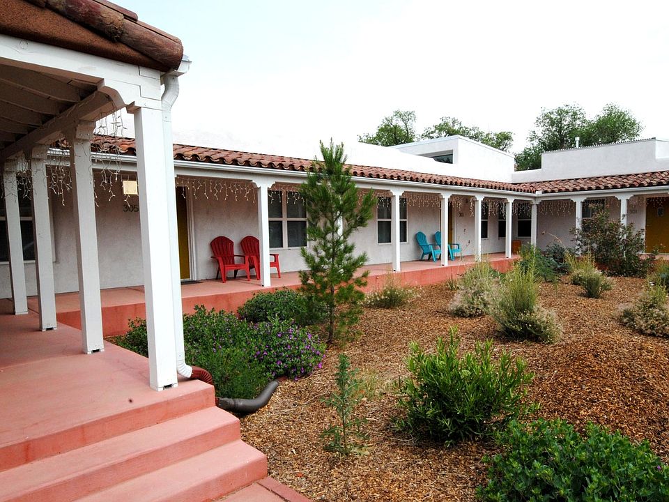 Front of the fourplex