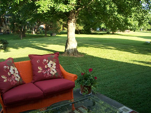 Park-like back yard