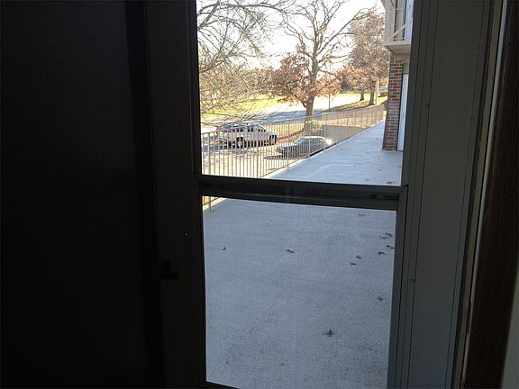 View of the porch out the living area