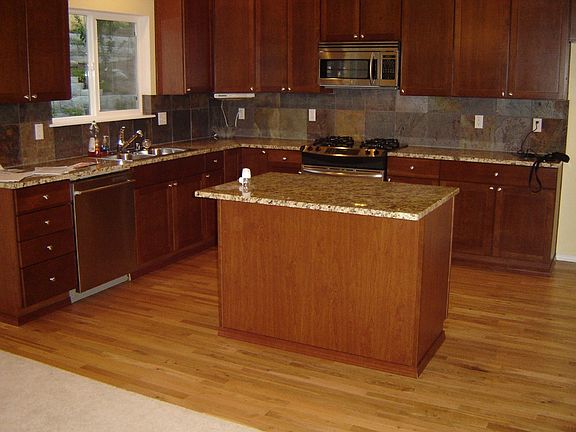 Island in kitchen