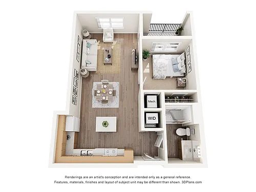 Floor plan 1D