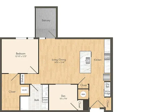 Floor plan A14D