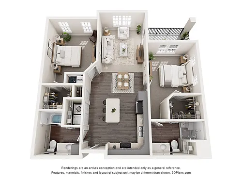Floor plan B3 PBV Waitlist