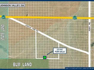 Joshua Tree Rd, Landers, CA 92285