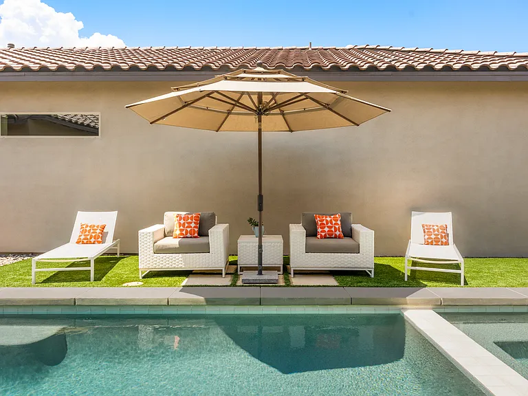 Backyard Pool Area