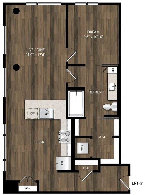 Floor plan A19