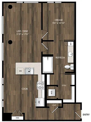 Floor plan A19