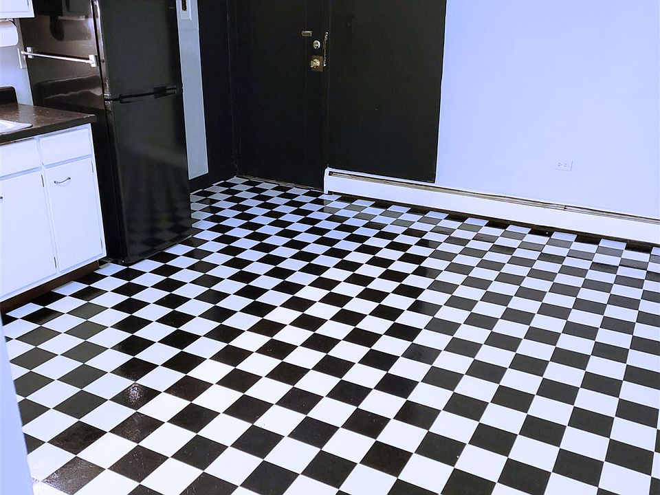 Entry into Kitchen/Living Room space. Chalkboard wall too!