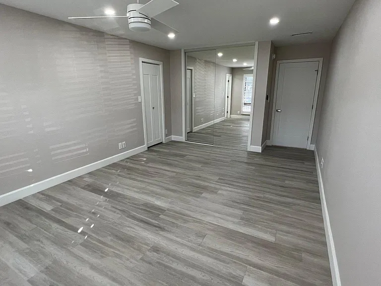 Master bedroom from window