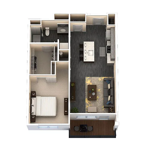Floor plan Del Mar