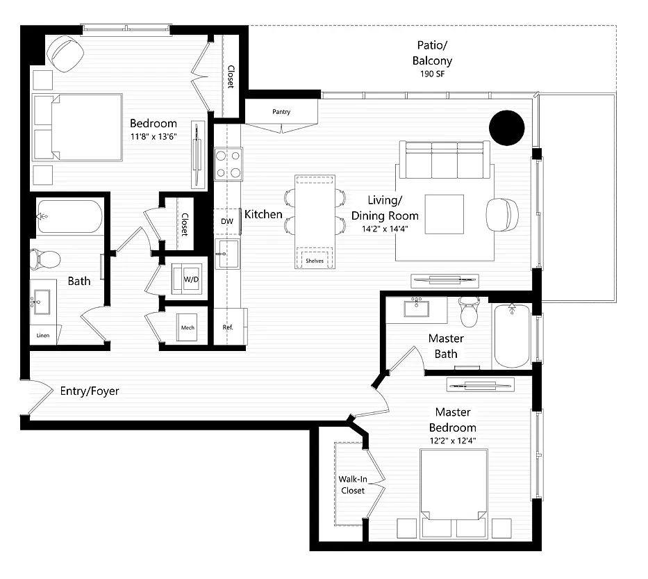Floor plan B3