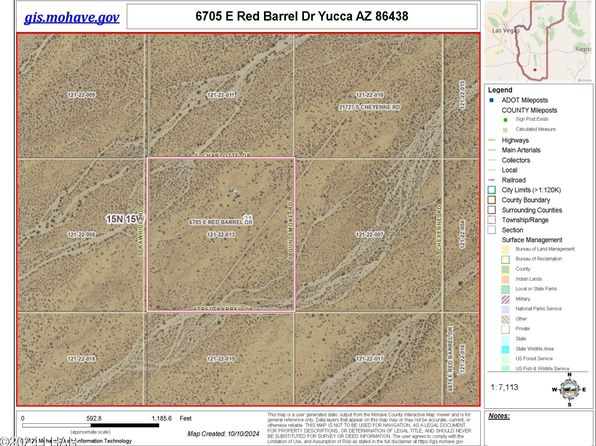 6705 E Red Barrel Rd, Yucca, AZ 86438