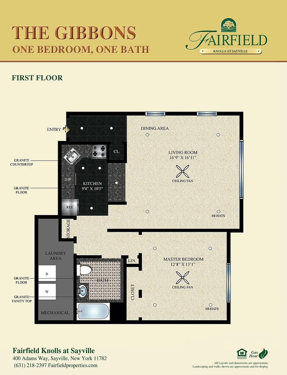 Floor plan The Gibbons