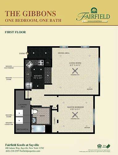 Floor plan The Gibbons