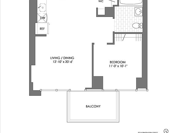 2nd image of 33 Bond St APT 2511