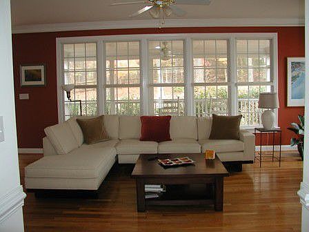 Spacious livng rooms