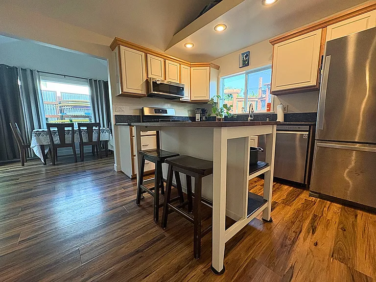 Kitchen and dining